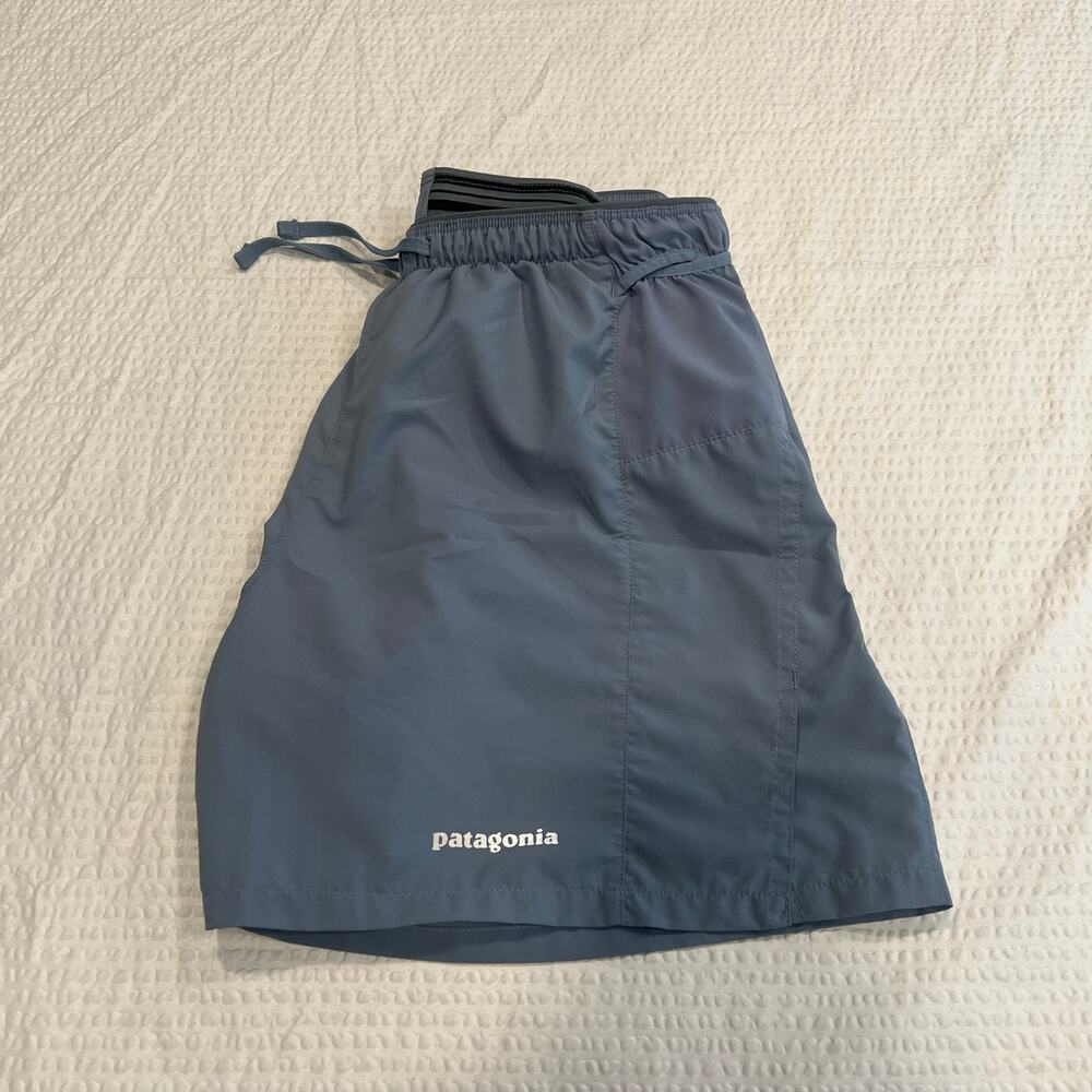 Patagonia light blue unisex shorts size S
